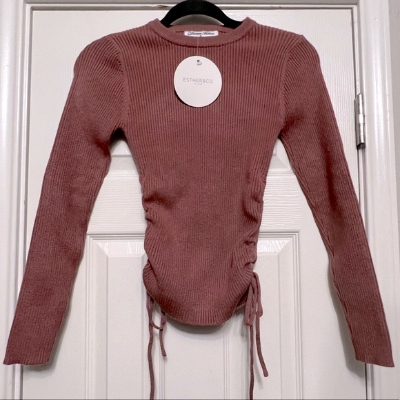 NWT DAVINA TOP - ROSE - Picture 5 of 11